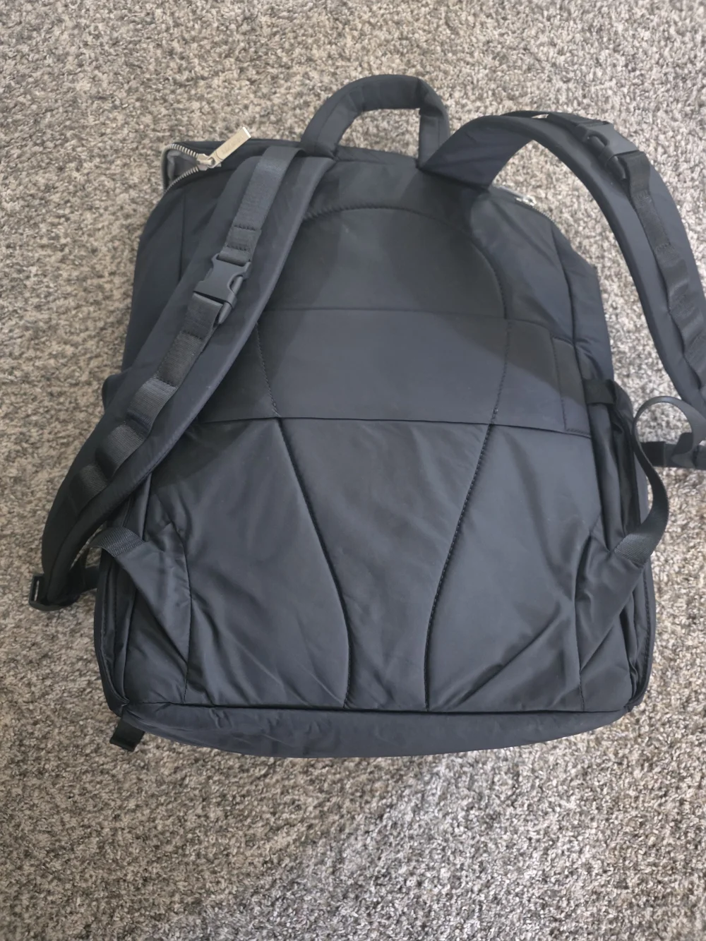 Black New Parent Backpack